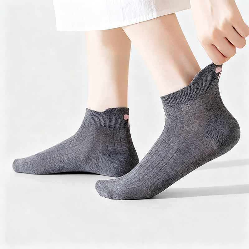 Chaussettes basses en maille aérée (6 paires) - image 2