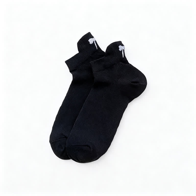 Chaussettes basses en maille aérée (6 paires) - Noir - EU36-40(US3-7) - image 3