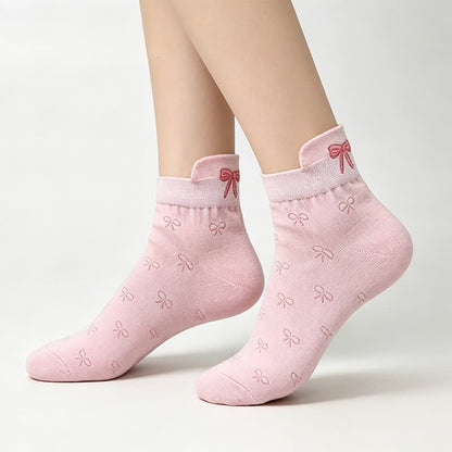 Chaussettes basses en maille aérée (6 paires) - image 1