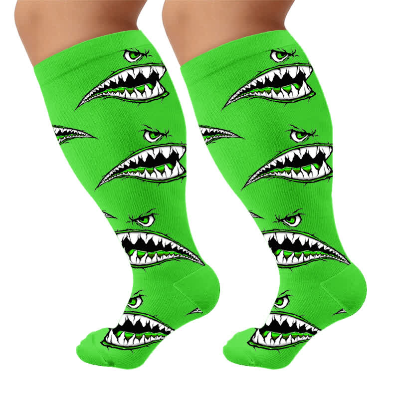 Chaussettes de compression Skull Bee grandes tailles - image 10