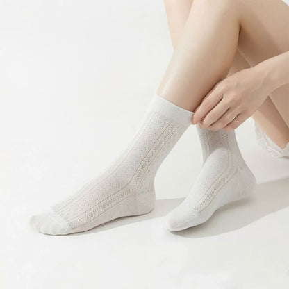 Chaussettes courtes respirantes en maille aérée (7 paires) - image 3
