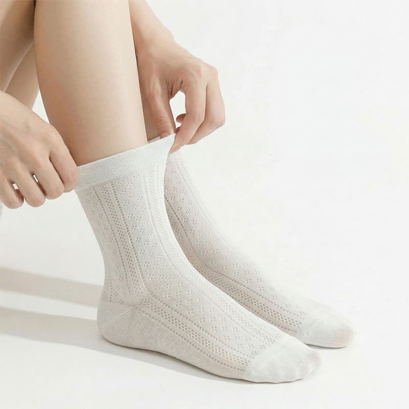 Chaussettes courtes respirantes en maille aérée (7 paires) - image 2