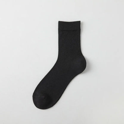 Chaussettes mi-mollet en maille aérée (6 paires) - Noir - UE35-43 (US2-9) - image 8