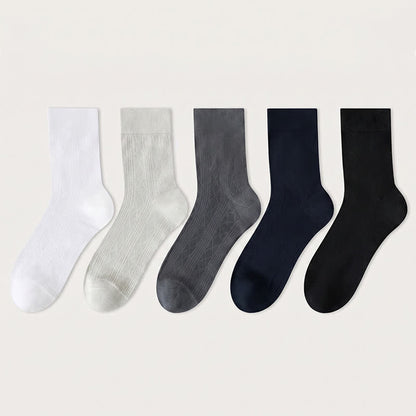 Chaussettes courtes en maille transparente (5 paires) - Multicolore - EU40-44 (US7-10) - image 9