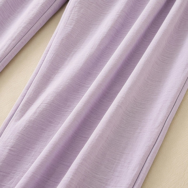 High Waist Draped Wide Leg Pants - image 13