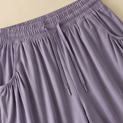 Short de détente à cordon de serrage - image 0