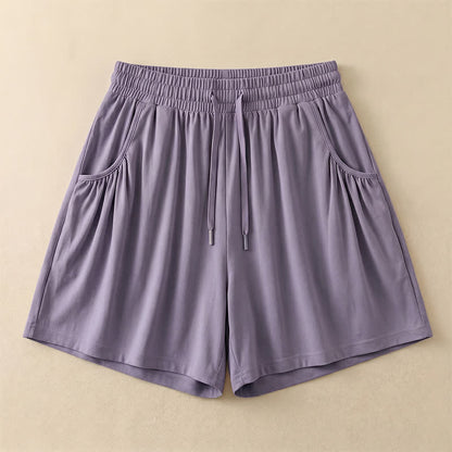 Short de détente à cordon de serrage - Purple - 4XL - image 4