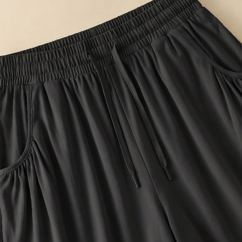 Short de détente à cordon de serrage - image 1