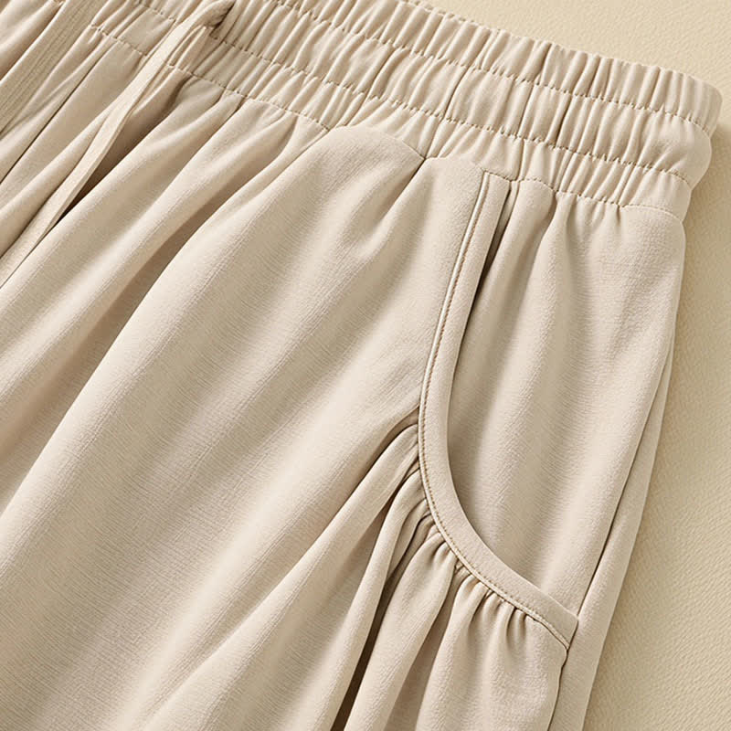 Relaxed Drawstring Lounge Pants - image 9