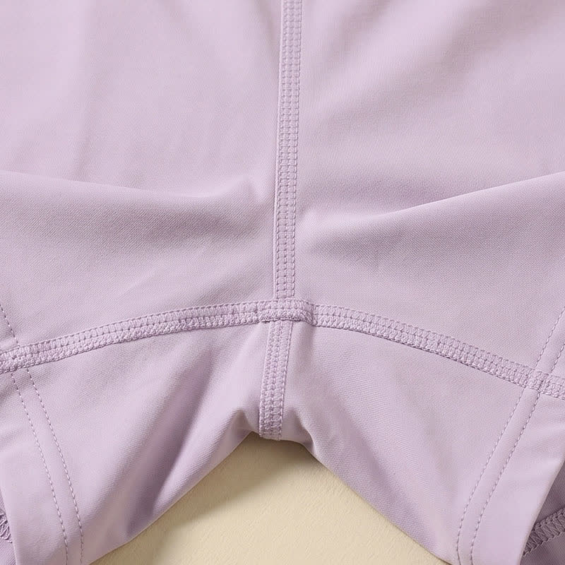 Short de détente à cordon en soie glacée - image 26