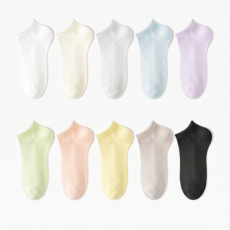 Chaussettes respirantes en maille (10 paires) - image 15