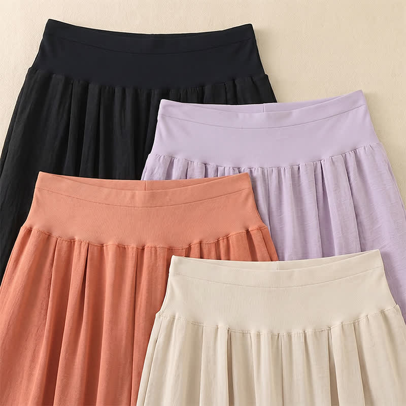 High Waist Draped Wide Leg Pants - image 7