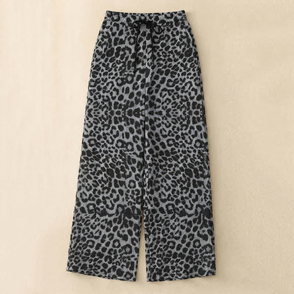 Pantalon de détente large Heather - Leopard Grey - 5XL - image 0