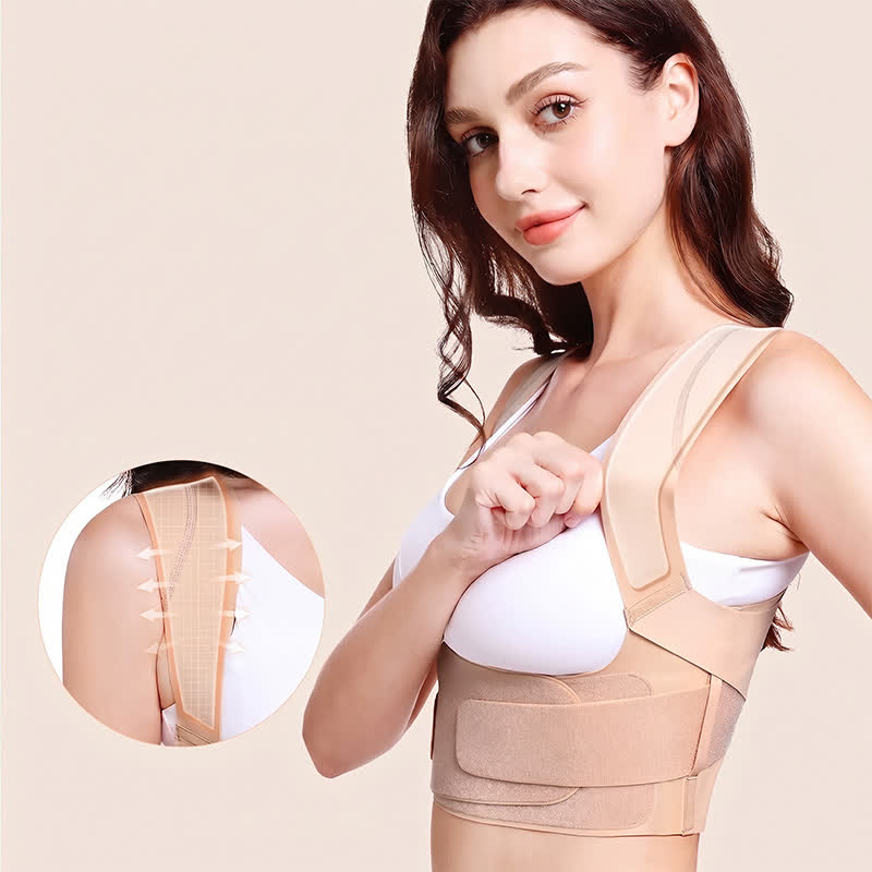 Correcteur de posture à dos croisé et buste ouvert - image 2