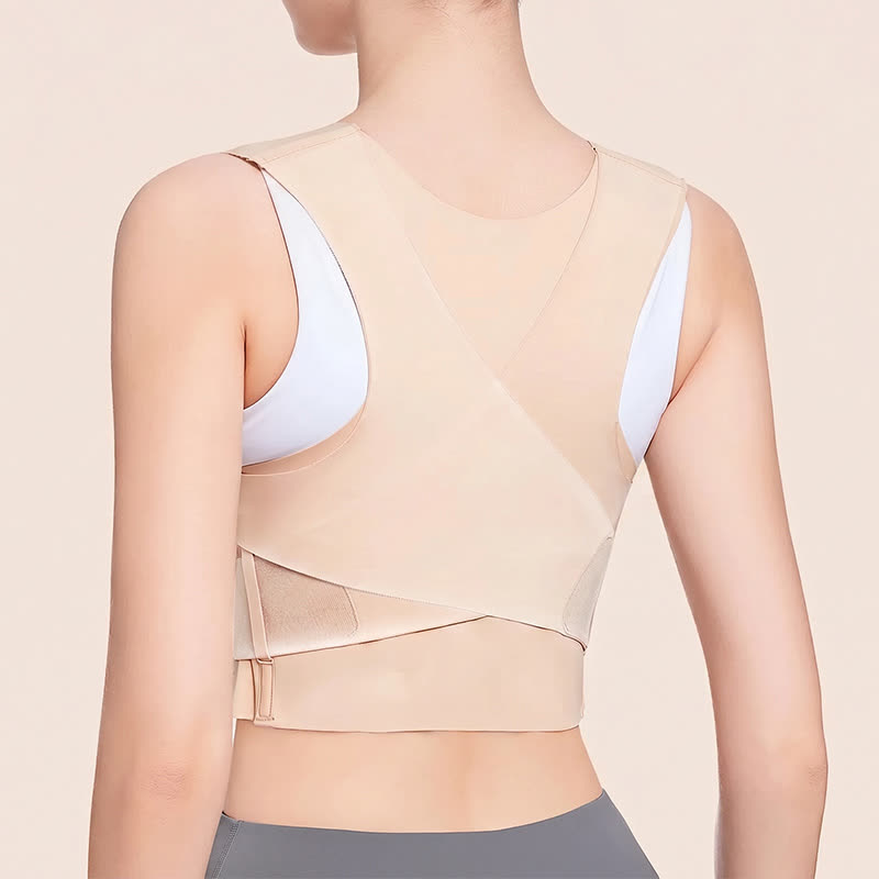 Correcteur de posture à dos croisé et buste ouvert - image 1