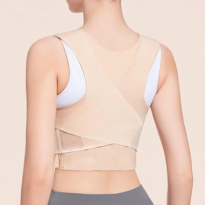 Correcteur de posture à dos croisé et buste ouvert - image 1