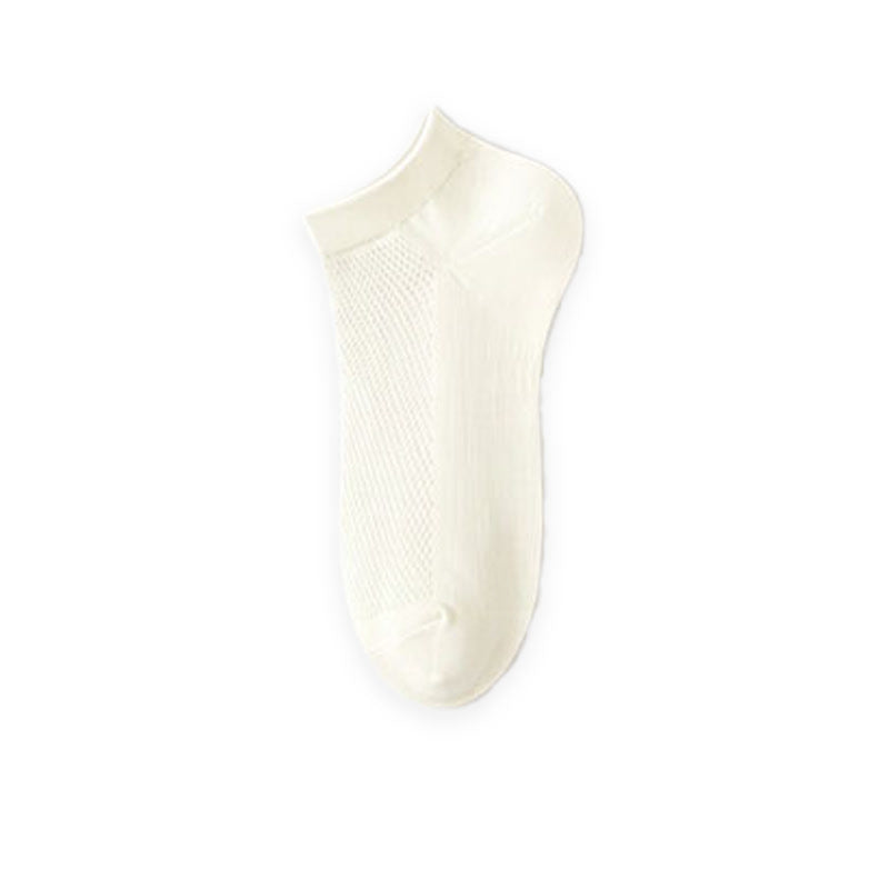 Chaussettes respirantes en maille (10 paires) - Beige - 42(US2-8,5) - image 6