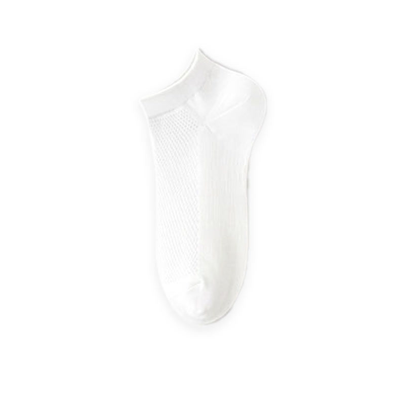 Chaussettes respirantes en maille (10 paires) - Blanc - 42(US2-8,5) - image 5