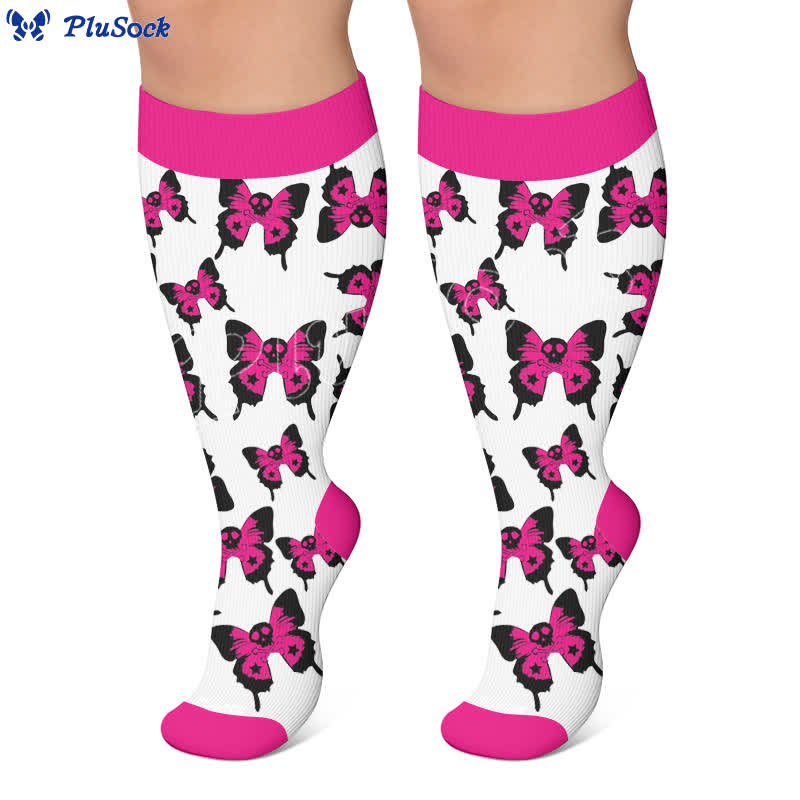 Chaussettes de compression Dark Fairy grandes tailles - image 7