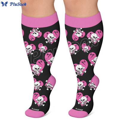 Chaussettes de compression Dark Fairy grandes tailles - image 5