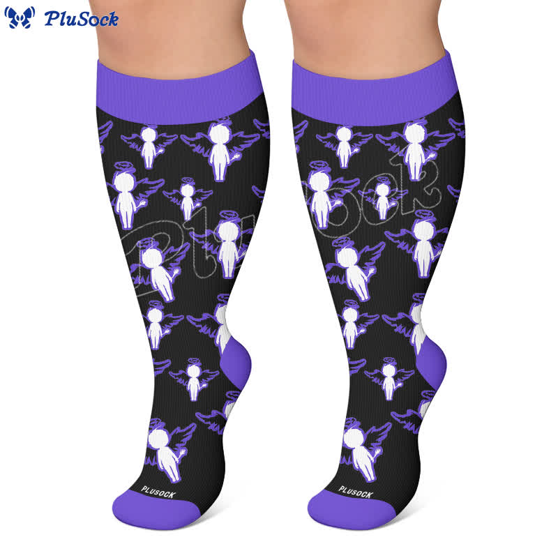 Chaussettes de compression Dark Fairy grandes tailles - image 6