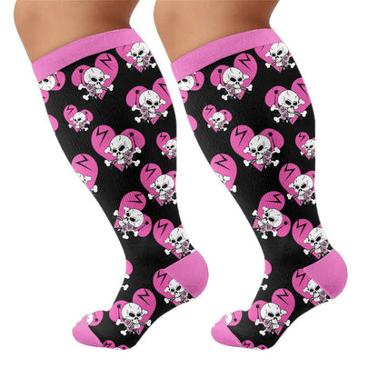 Chaussettes de compression Dark Fairy grandes tailles - image 8