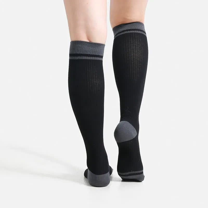 Chaussettes de compression sport unies grandes tailles - image 3