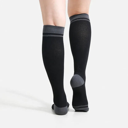 Chaussettes de compression sport unies grandes tailles - image 3
