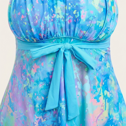 Maillot de bain deux pièces tie-dye - image 5