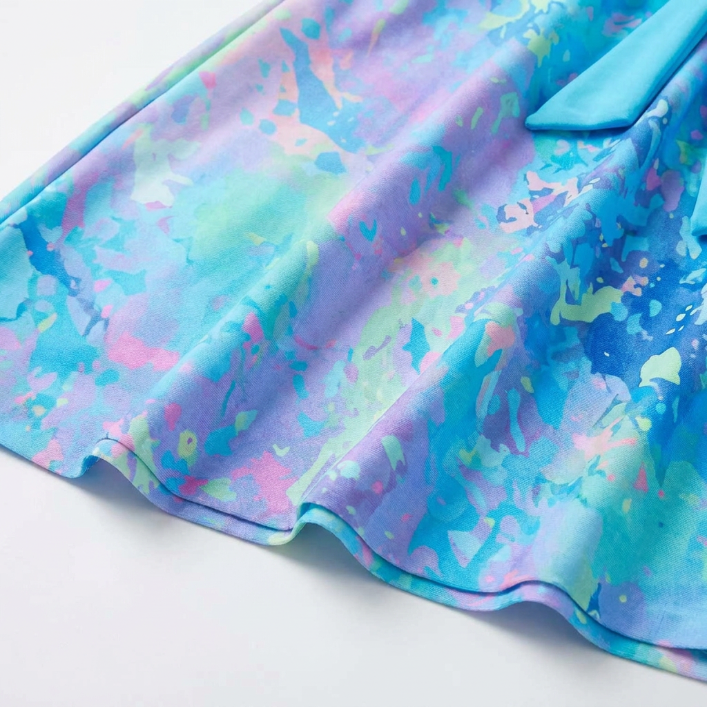 Maillot de bain deux pièces tie-dye - image 8