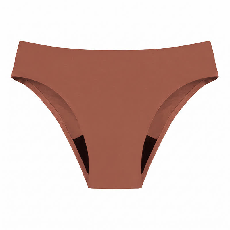 Culotte taille haute sans coutures - Café - 4XL - image 6