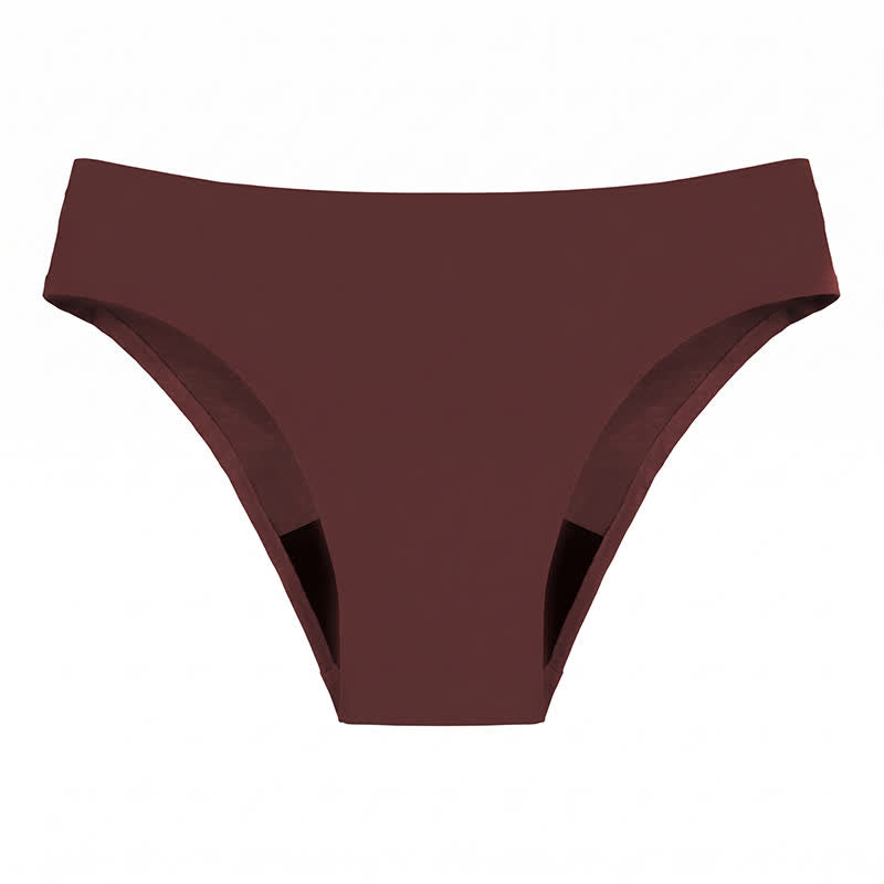 Culotte taille haute sans coutures - Brun - 4XL - image 9