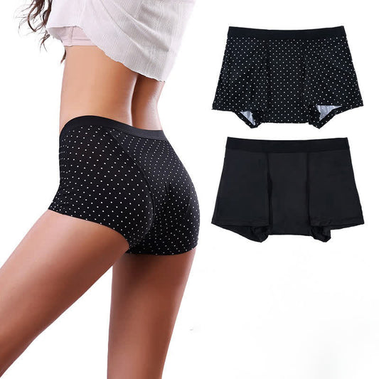 Boxer classique à pois - image 0