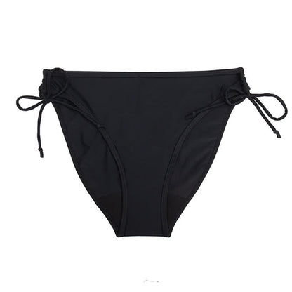 Culotte classique à nouer sur le côté - Noir - 2XL - image 3