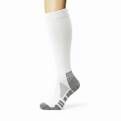Chaussettes de compression côtelées classiques (5 paires) - image 1