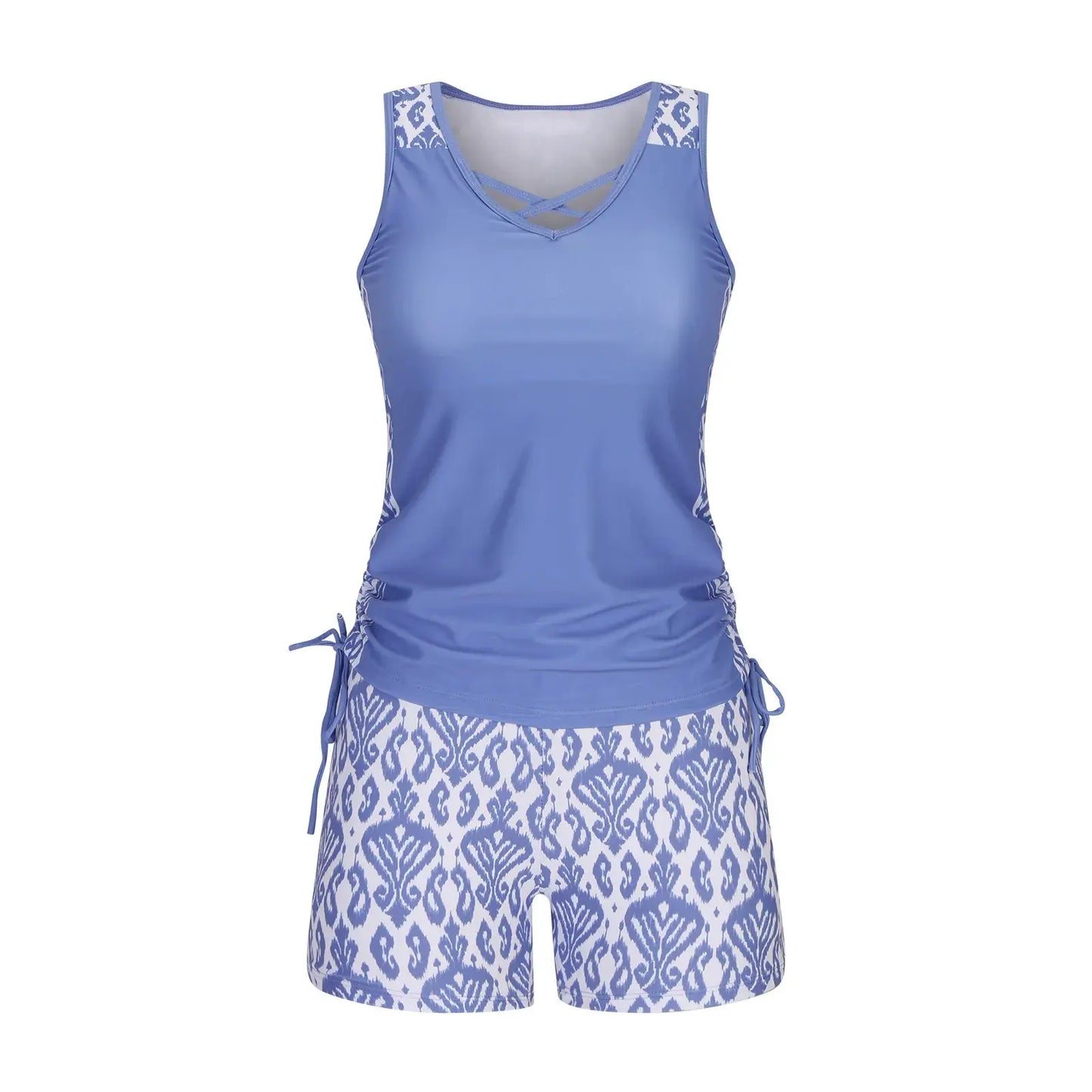 Ensemble tankini géométrique croisé - image 10