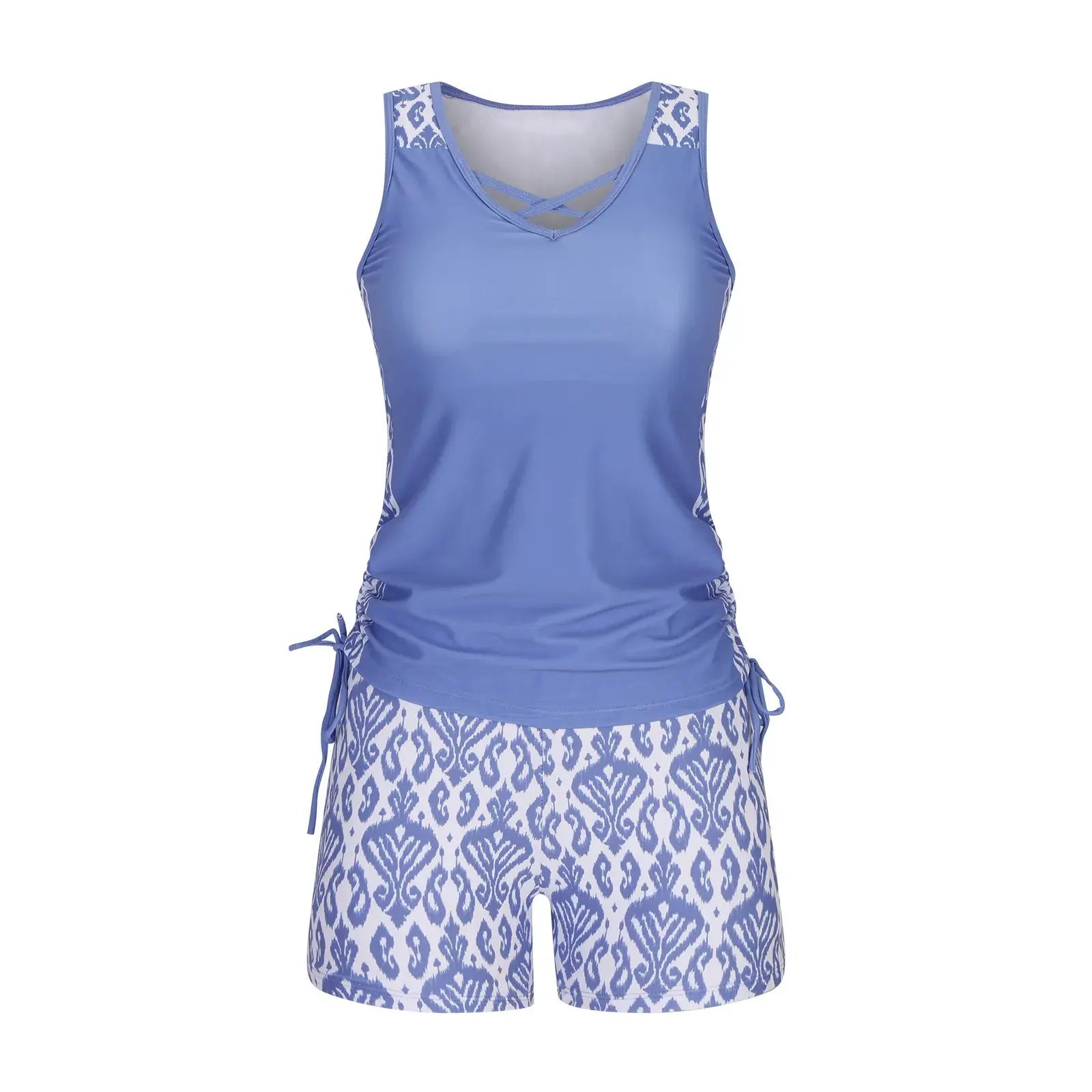 Ensemble tankini géométrique croisé - image 10