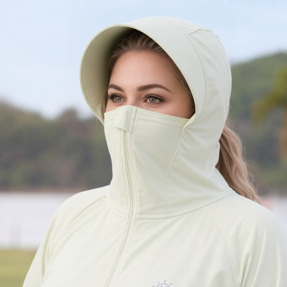 Veste de protection solaire à capuche zippée - image 6