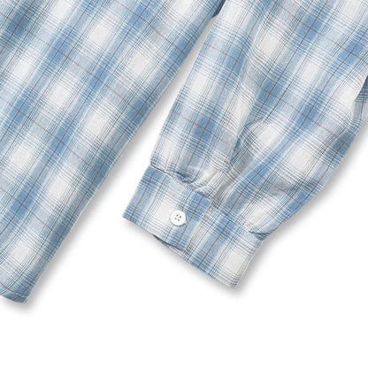 Ensemble chemise à carreaux en coton grande taille et robe débardeur - image 4