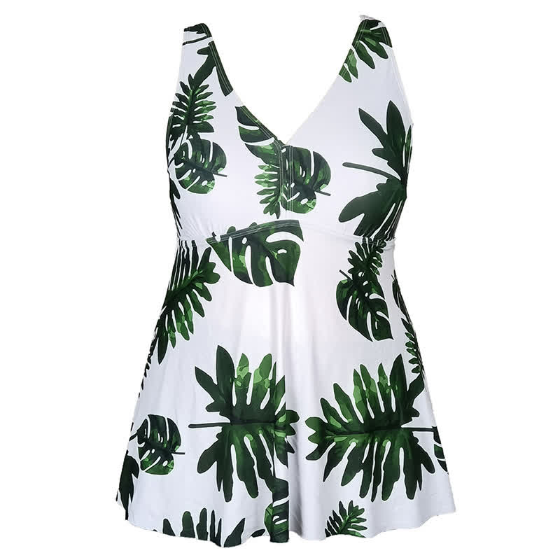 Robe de bain à jupe fleurie - image 23