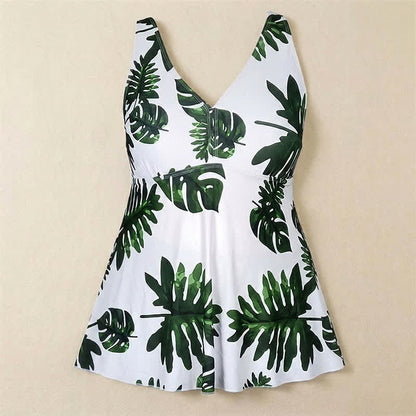 Robe de bain à jupe fleurie - image 25