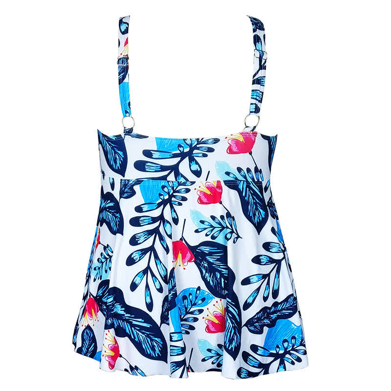 Robe de bain à jupe fleurie - image 28