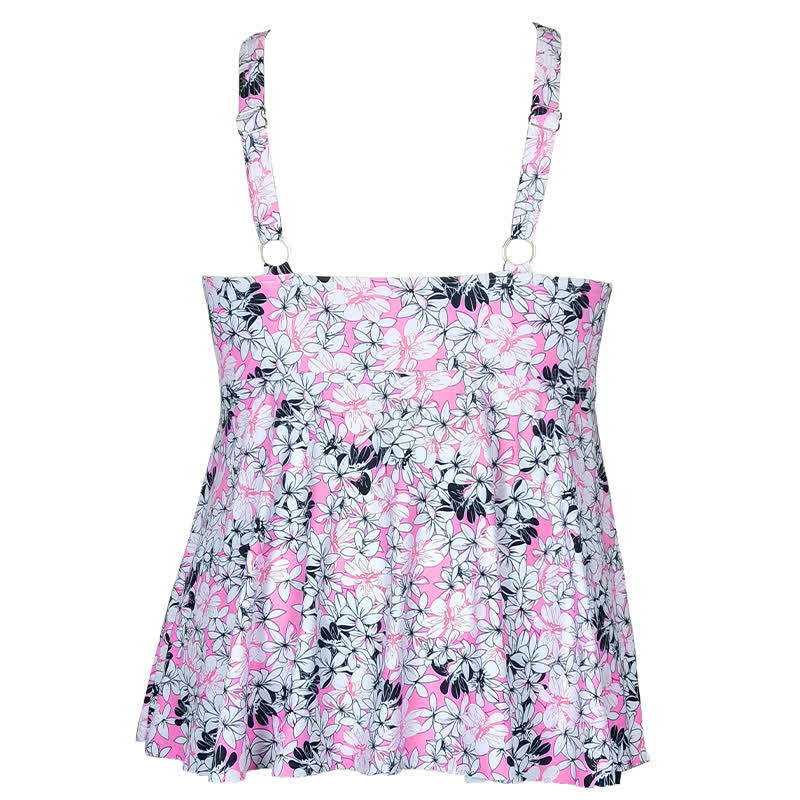 Robe de bain à jupe fleurie - image 30