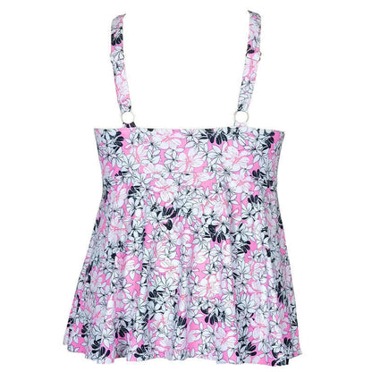 Robe de bain à jupe fleurie - image 30