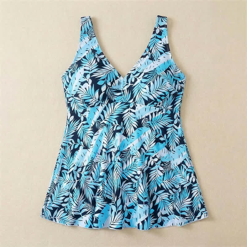 Robe de bain à jupe fleurie - image 34