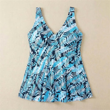 Robe de bain à jupe fleurie - image 34