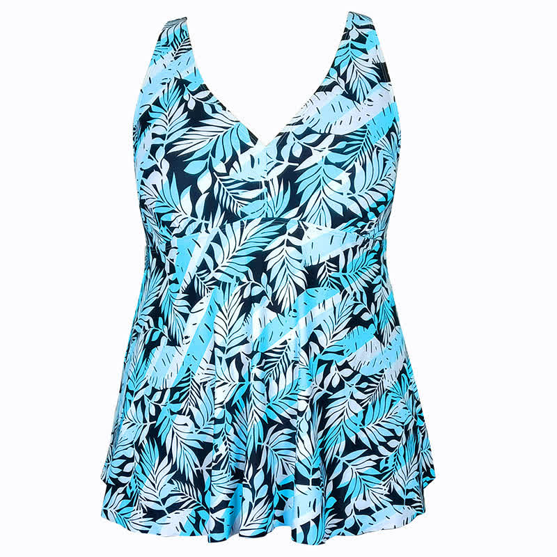 Robe de bain à jupe fleurie - image 32