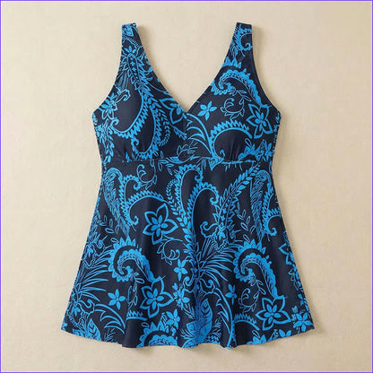 Robe de bain imprimée grande taille à bretelles anneaux - image 20
