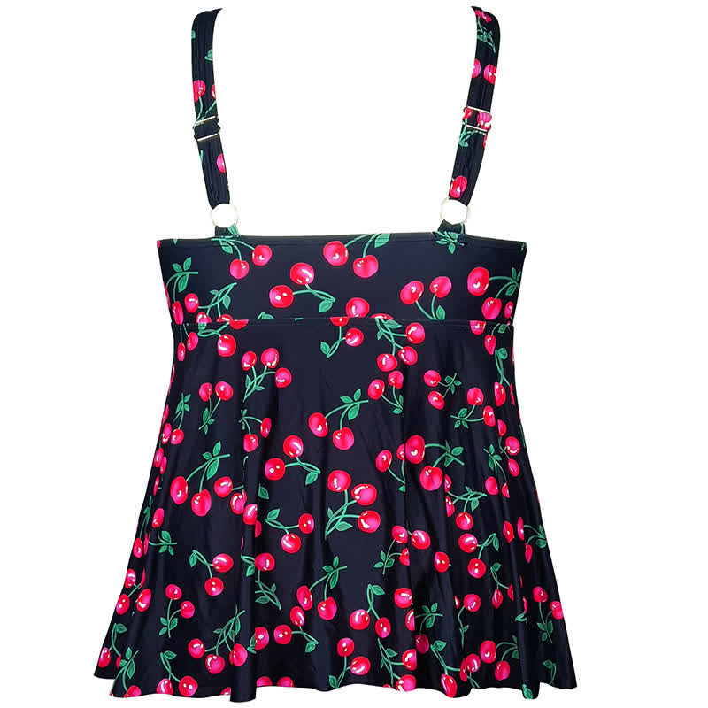Robe de bain taille empire à imprimé léopard et fleurs - image 18