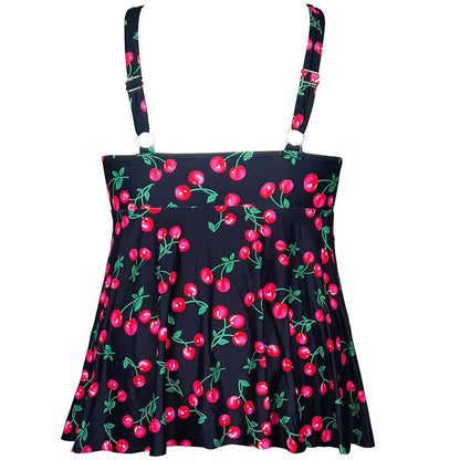 Robe de bain taille empire à imprimé léopard et fleurs - image 18